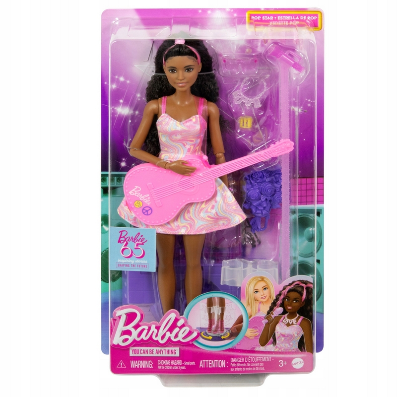 Bábika Barbie Kariéra Pop Star HRG43